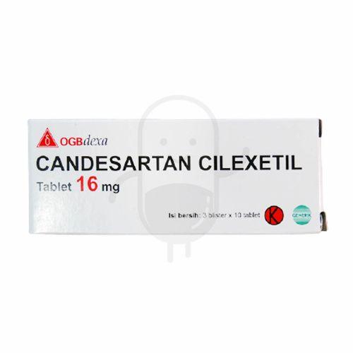 Foto Produk CANDESARTAN OGB DEXA MEDICA 16 MG BOX 30 TABLET dari Apotek Labora Jaya
