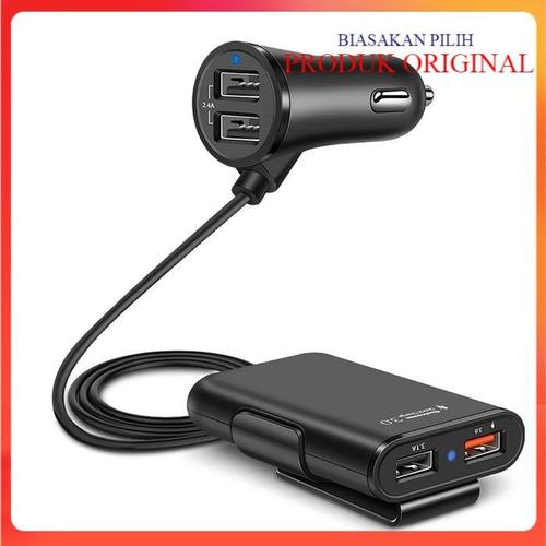 Foto Produk Car Charger Mobil Fast Charging 3.1A Qualcomm Quick Charger 4 Port USB dari Dhantie Gallery Shop