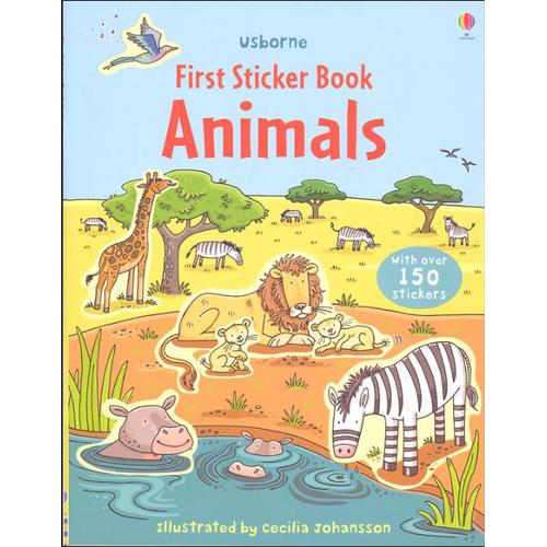 Gambar Usborne Animal First Sticker Book - Binatang Imported Activity Book dari My Own Flashcards Jakarta Utara Tokopedia