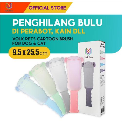 Foto Produk Volk Pets Cartoon Brush Fur & Lint Remover / Sikat Penghilang Bulu dari Olego Official Store