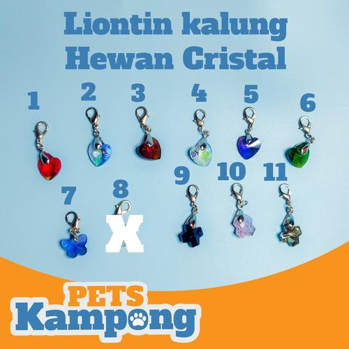 Foto Produk Liontin kalung hewan Cristal dari Pets Kampong