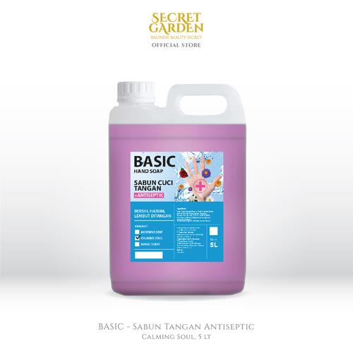 Foto Produk Basic Hand Shop Liquid (Sabun Cuci Tangan) Antiseptic Calming Soul 5 L dari Secret Garden Official