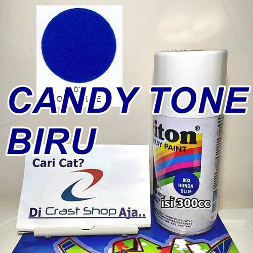 Jual Cat Pilox Diton Candy Tone Blue 803 300cc Warna Honda Biru Metalik Kota Surabaya Crast Shop Tokopedia