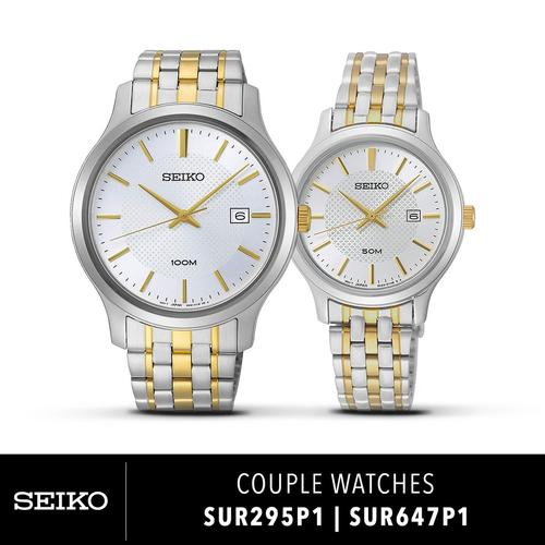Jual Jam Tangan Couple Seiko Original SUR295P1 \u0026 SUR647P1 Pria Wanita Ori -  Jakarta Selatan - galaxy starwatch | Tokopedia