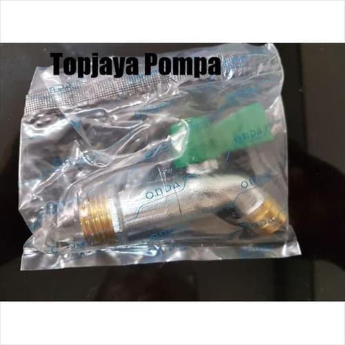 Foto Produk KRAN AIR ONDA/ KRAN TAMAN ONDA KUBC 1/2" KUNINGAN dari TOPJAYA POMPA