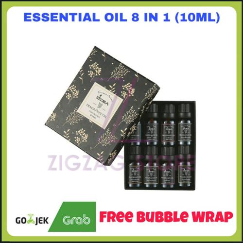 Foto Produk Essential Oil - Aromatheraphy Oil 8 in 1 10ml dari ZigZag-Store