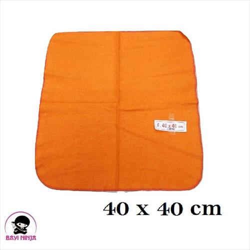 Foto Produk SERBET Kain Lap Orange 40x40cm - BN018 dari BAYININJA