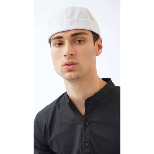 Foto Produk Topi Beanie Polos Miki Hat Hijrah Muslim Putih dari House of Cuff