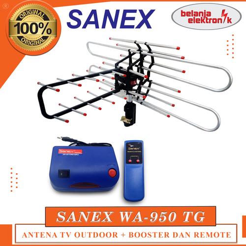 Gambar SANEX WA-950 TG ANTENA TV OUTDOOR DENGAN BOOSTER DAN REMOTE WA-950TG dari Belanja Elektronik Jakarta Barat Tokopedia