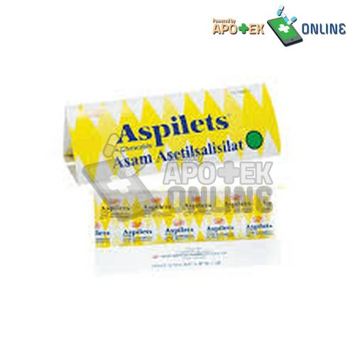 Gambar ASPILET CHEWABLE TABLET 10`S/Strip dari Apotek Husada Farma Tambun selatan Kab. Bekasi Tokopedia