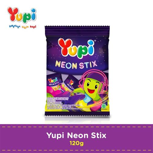 Gambar Yupi Neon Stix 120 gr dari Yupi Store Jakarta Selatan Tokopedia