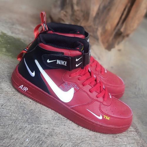 air force 1 mid utility red