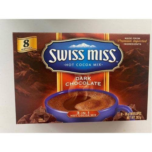 Jual Swiss Miss Hot Cocoa Mix Dark Chocolate Flavor 248gr - Swissmiss ...