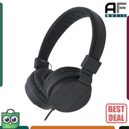 Foto Produk Headset Headphone Super Bass GORSUN HiFi GS-778 - Warna Hitam Black - Hitam dari AF Music Studio