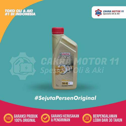 Foto Produk CASTROL EDGE 5W40 1LT dari Cakra Motor 11