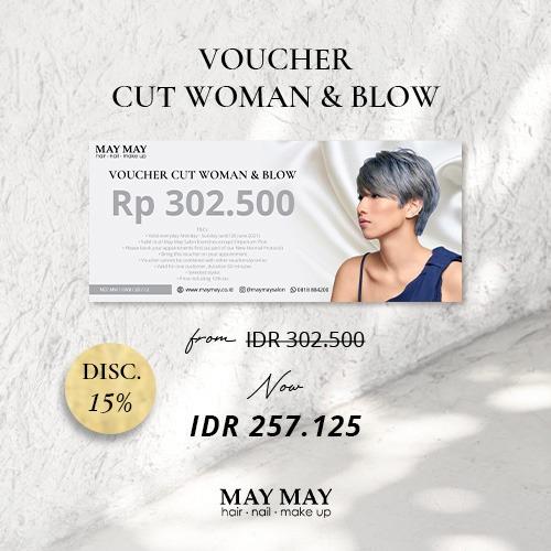 Foto Produk Voucher Female Haircut - May May Salon dari MayMaySalon Official