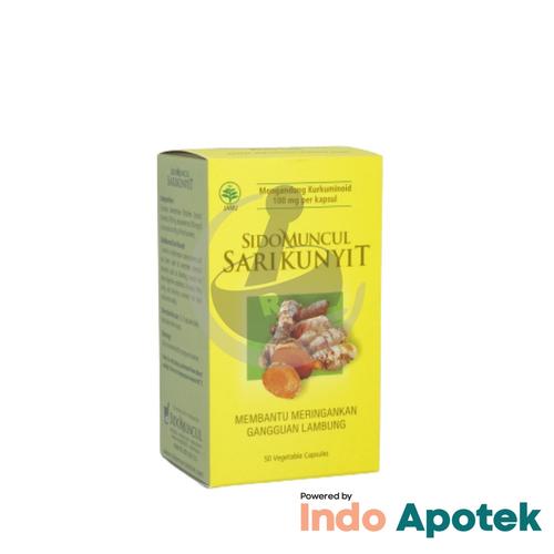 Jual Sido Muncul Sari Kunyit 1 Botol 50 Kapsul Kota Tangerang Apotek Century Manjur Tokopedia