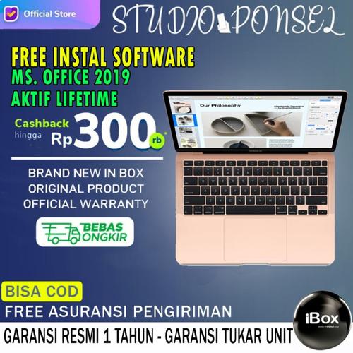 Gambar Macbook Air 2020 13" inch 1.1GHz i3 256GB Touch ID Grey Silver Gold - Inter JAPAN, Silver dari Studio Ponsel Jakarta Pusat Tokopedia