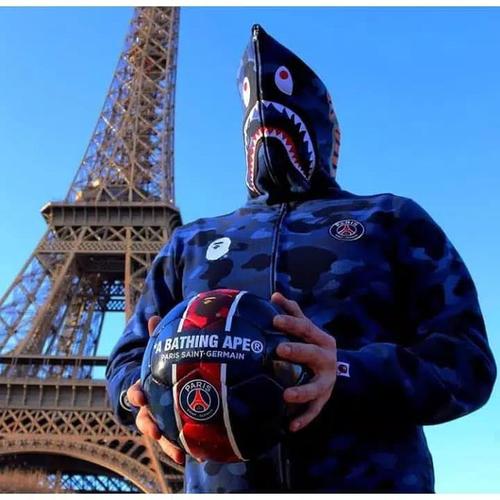 Jual BAPE X PSG/ HOODIE BAPE/ JAKET 