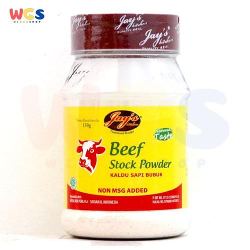 Jual Jays Beef Stock Powder Non MSG 150 gr Kaldu Sapi Bubuk Kab