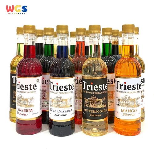 Foto Produk Trieste - Sirup Premium 650 ml - Aneka Varian Rasa dari WIGHOSHOP