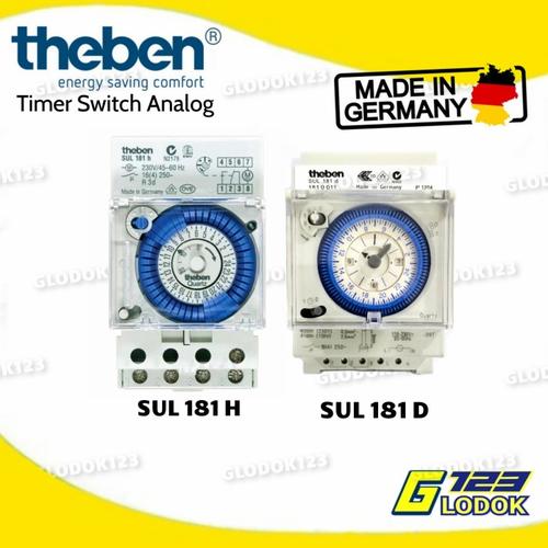 Foto Produk Timer Analog Switch Panel Penghemat Listrik Theben Sul 181h - SUL 181 H, Tanpa Bubble dari Glodok123