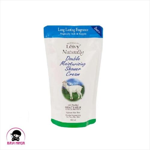 Foto Produk LEIVY Goats Milk Shower Cream Sabun Mandi Susu Kambing 900 ml dari BAYININJA