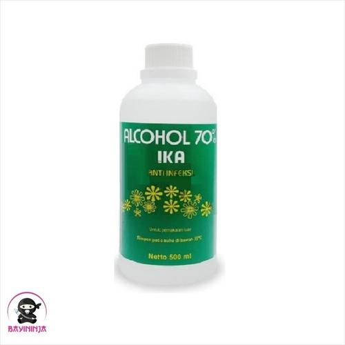 Foto Produk IKA ALKOHOL 70 Antiseptic 500 ml dari BAYININJA
