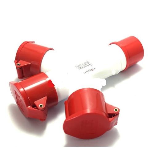 Foto Produk Fort CEE-1014 Industrial Plug Socket 4 X 16A TEE dari ElectricalMART ID