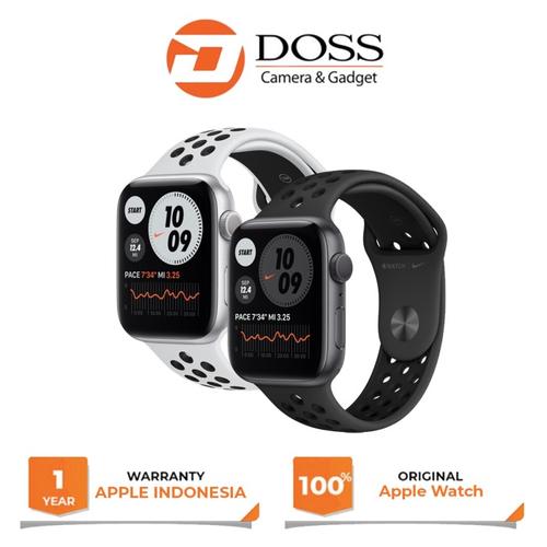 Jual Apple Watch Nike Series 6 GPS 44mm / Apple Watch Nike Series 44mm -  Silver - Kab. Sleman - dossjogja | Tokopedia