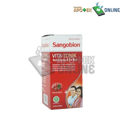 Gambar SANGOBION VITA TONIK 1 BOTOL ISI 250 ML dari Apotek Lestari Pundong Kab. Bantul Tokopedia