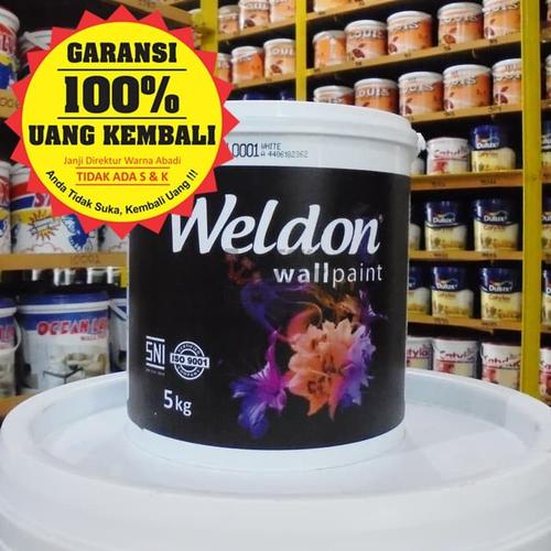 Jual Cat Tembok Weldon Interior 5 Kg Kota Bekasi Warna Abadi Bekasi 