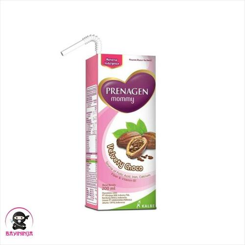 Foto Produk PRENAGEN Mommy UHT Susu Ibu Hamil Velvety Choco 200 ml dari BAYININJA