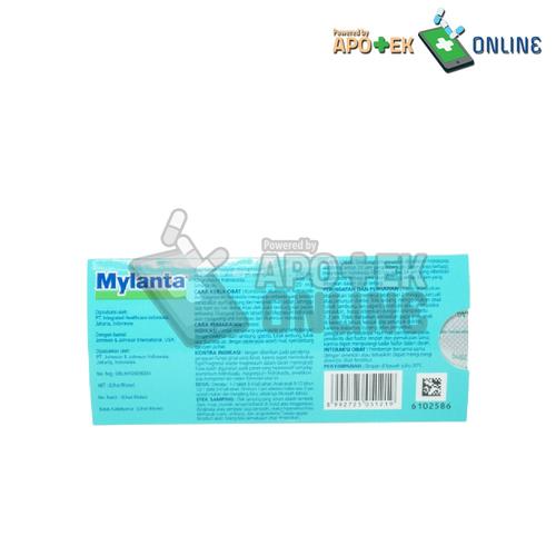 Gambar MYLANTA 10 TABLET / MAAG / MUAL / PENCERNAAN / NYERI LAMBUNG / ANTACID dari Apotek Mayvin Kebayoran Lama Jakarta Selatan Tokopedia