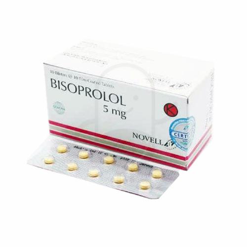 Gambar BISOPROLOL NOVELL 5 MG BOX 100 TABLET dari Apotek Sekata Kab. Tangerang Tokopedia