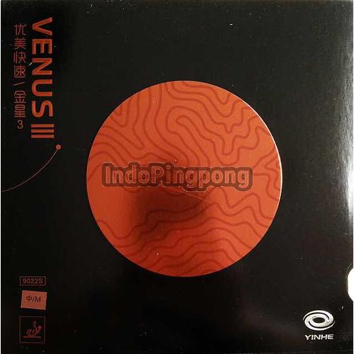 Foto Produk Yinhe Venus III ~ Rubber Karet - Merah dari IndoPingpong