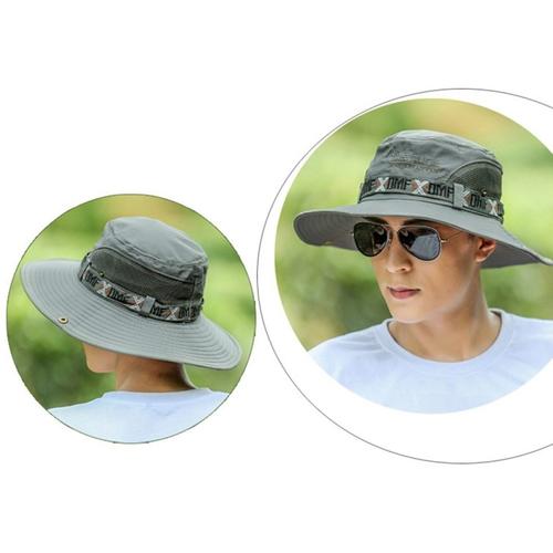 Jual Men Fishing Hat Summer Cotton UV 