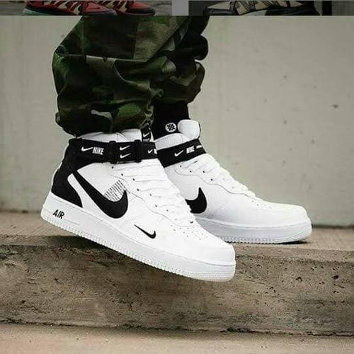 Jual Nike Air Force One Lv.08 Utility Mid White Black (RealPict) - Jakarta  Selatan - Suslicius | Tokopedia