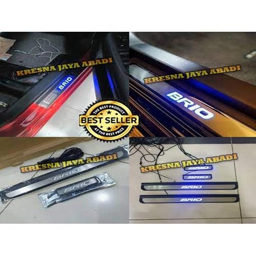 Foto Produk SILLPLATE SAMPING STAINLESS LAMPU ALL NEW BRIO dari KRESNA CAR ACCESORIES