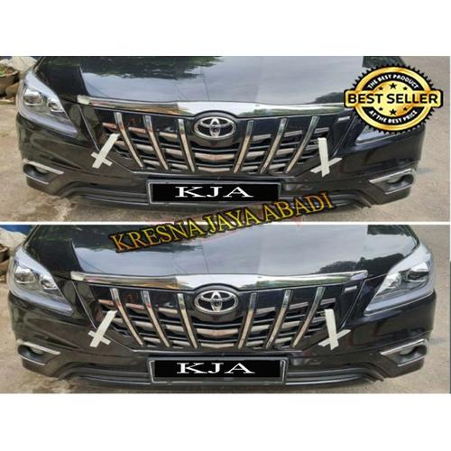 Foto Produk FRONT GRILL DEPAN INNOVA REBORNED MODEL APOLLO LIST CHROME dari KRESNA CAR ACCESORIES