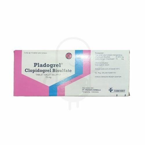 Gambar PLADOGREL 75 MG BOX 30 TABLET dari Apotek Golden Star JKT Jakarta Barat Tokopedia