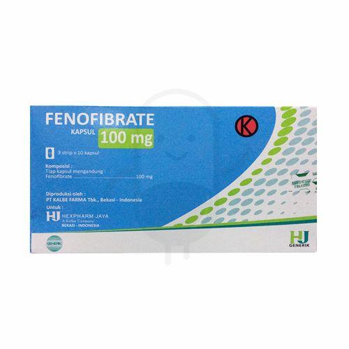 Gambar FENOFIBRATE HEXPHARM 100 MG BOX 30 KAPSUL dari Apotek Pedia Farma Tasikmalaya Kota Tasikmalaya Tokopedia