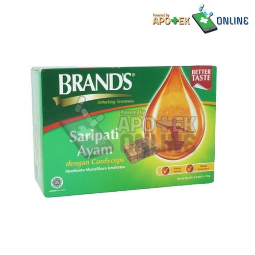 Gambar BRANDS ESSENCE CHICKEN CORDYCEPS 1 BOX ISI 6 X 70 GRAM dari Apotek Fortuna Serpong Kota Tangerang Selatan Tokopedia