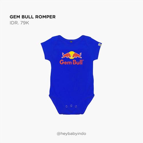Foto Produk Hey Baby Gem Bull Romper Jumper Anak Bayi - 3-6m dari Hey! Baby