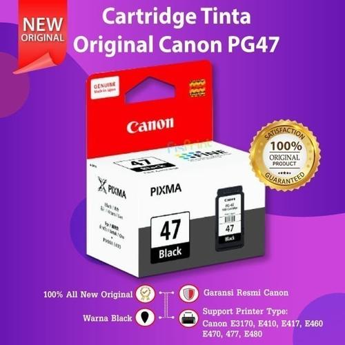 Jual Cartridge Canon PG47 PG 47 Tinta E400 E410 E470 E477 E480 E4270