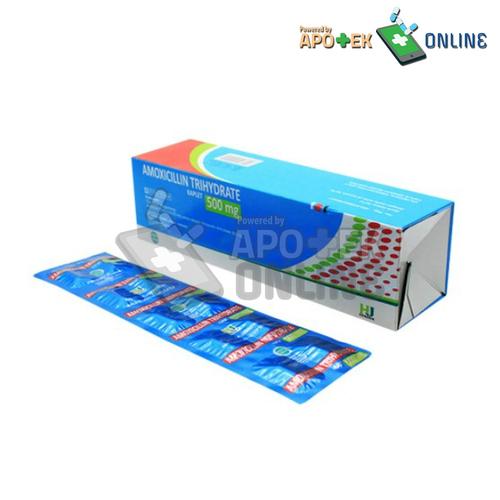 Gambar AMOXICILLIN 500MG STRIP 10 CAPSULES dari Apotek Syifa Aulia Kota Tangerang Tokopedia