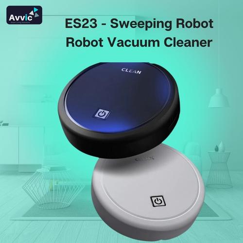 Jual ES23 Sweeping Robot Smart Vacuum Cleaner ROBOT Mesin Pembersih Lantai Black Jakarta