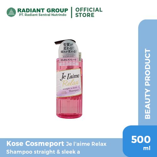Foto Produk Kose Cosmeport Je L'aime Relax New Shampoo Straight & Sleek dari Radiant Official Store