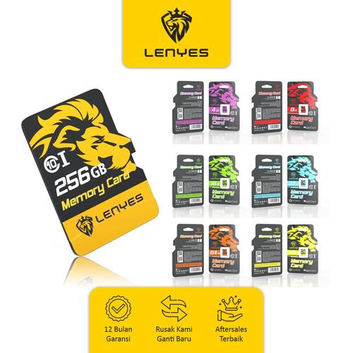 Gambar Memory Card LENYES 4GB/8GB/16GB/32GB/64GB/128GB Speed Up To 90MB/s - 4GB dari SmartClick Kab. Tangerang Tokopedia