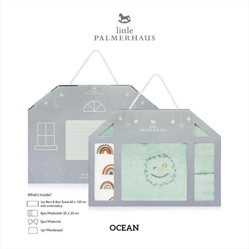 Foto Produk Little Palmerhaus - Baby Newborn Giftset - OCEAN BLUE dari Little Palmerhaus